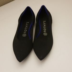 Black washable Flats